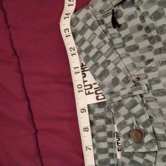 Future Collective Women's Straight Leg Denim Pant  Size 2 - Picture 6 of 12